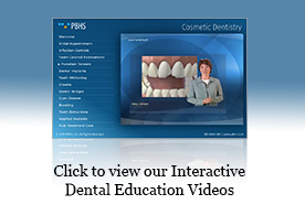 Interaction dental education videos click to view button